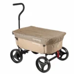 Składany wózek transportowy Beach Wagon Lite, piaskowy brąz - Image 3