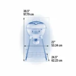Grill węglowy Napoleon Premium NK18 Kettle, średnica 47 cm - Image 2