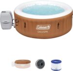 Dmuchane okrągłe przenośne zewnętrzne spa jacuzzi - Image 3